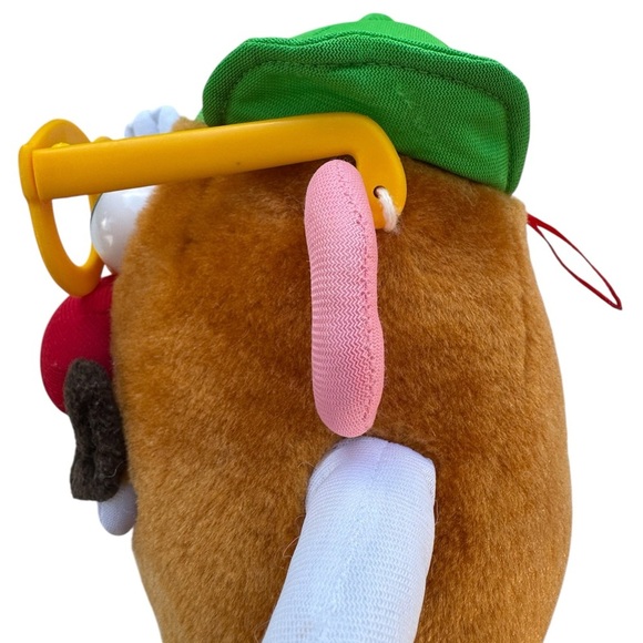 VTG 1998 Nanco Hasbro Mr. Potato Head Plush Toy With Glasses - Picture 5 of 6
